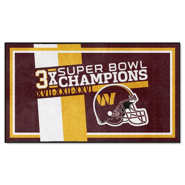 Fanmats, NFL - Washington Football Team 4x6 Rug