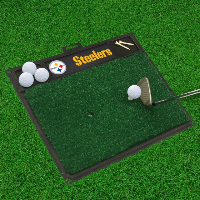 Pittsburgh Steelers Golf Hitting Mat