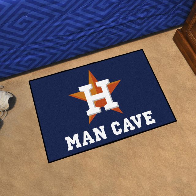 Houston Astros Man Cave Tailgater Mat â€“ 60 x 72