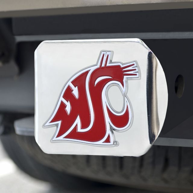 Washington State Black Hitch Cover