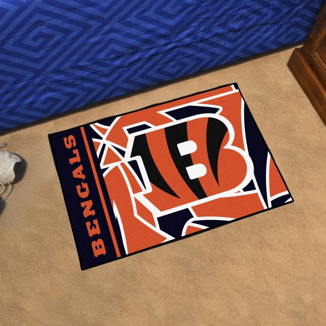 Cincinnati Bengals Football Rug