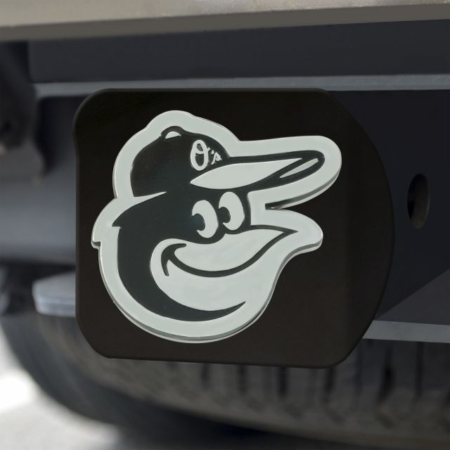 Atlanta Braves Color Hitch Cover - Black