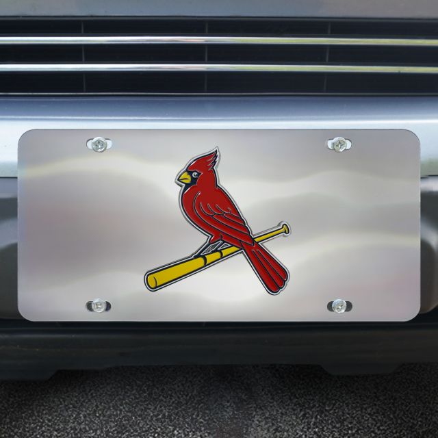 St. Louis Cardinals Color Hitch Cover - Chrome