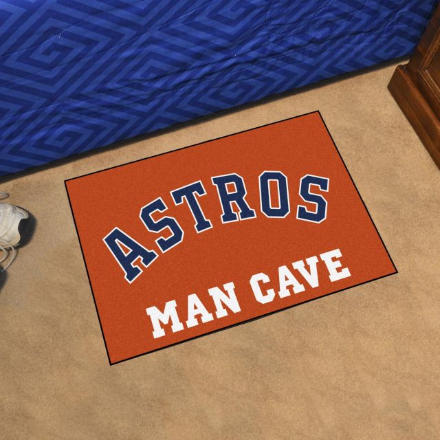 FanMats® 29068 - Houston Astros 60 x 96 Nylon Face Man Cave Ulti