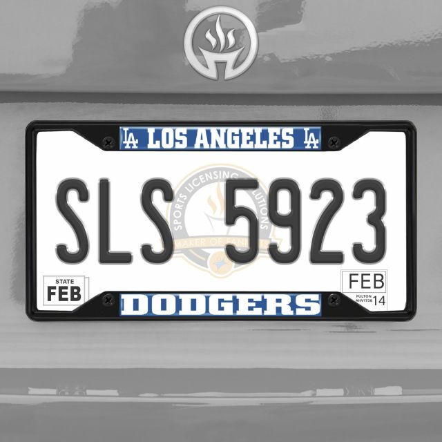 Fan Mats 31309 MLB Baseball Los Angeles Dodgers License Plate