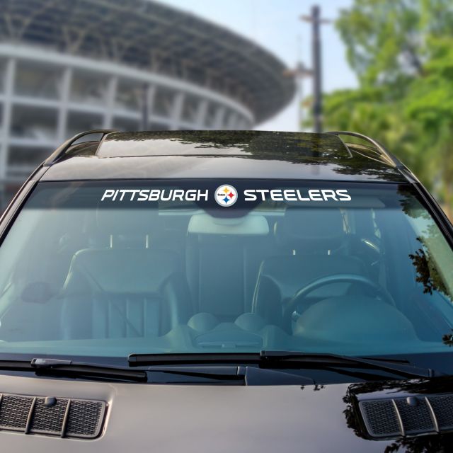 Pittsburgh Steelers 6'' x Arched Decal