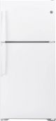 GTS18GTNRWW  White 28 Inch Top Freezer Refrigerator with 17.5 Cu. Ft. Capacity,
