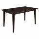 Gabriel 5-piece Rectangular 59-inch Dining Set Cappuccino