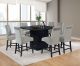 Stanton 5-piece Square Counter Height Dining Table Set Grey