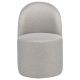 Aubrey Upholstered Barrel Dining Side Chair Beige (Set of 2)
