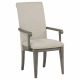 Cresswell Upholstered Dining Arm Chair Tan (Set of 2)