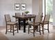 Patterson 7-piece Counter Height Dining Set Mango Oak 