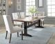 Bexley 5-piece Rectangular Live Edge Dining Table Set Honey