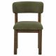 Faulkner Upholstered Dining Side Chair Moss Green (Set of 2)