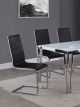 Broderick Upholstered Dining Side Chair Black (Set of 4)