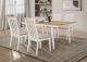 Nogales 5-piece Rectangular Dining Table Set Off White