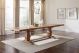 Florence 126-inch Extension Dining Table Rustic Honey