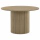 Hamlyn 5-piece Round Wood Dining Set Wheat and Natural Oak