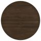 Hamlyn 5-piece Round Wood Dining Set Walnut