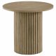 Hamlyn 5-piece Round Wood Counter Height Dining Set Cream and Natural Oak