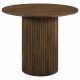 Hamlyn 5-piece Round Wood Counter Height Dining Set Black and Walnut