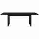Decker 7-piece 82-inch Rectangular Dining Set Black