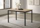 Garza Rectangular 47-inch Dining Table Greige Oak