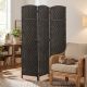 Room Divider, 3 Panel Folding Privacy Screen, 70.9
