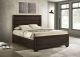 Kauffman Wood Eastern King Storage Panel Bed Dark Cocoa