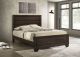 Kauffman Wood Eastern King Panel Bed Dark Cocoa