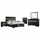 Miranda 5-piece Eastern King Bedroom Set White