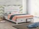 Brantford Wood Eastern King Storage Panel Bed Coastal White