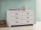 Brantford 6-drawer Dresser Coastal White