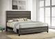 Watson Wood Eastern King Panel Bed Grey Oak