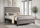 Valen Wood Queen Panel Bed Light Taupe