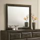 Atlas Bedroom Dresser Mirror Dark Oak