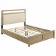 Hendricks 4-piece Queen Bedroom Set Light Oak