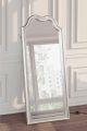 Evangeline Full Length LED Light Floor Mirror Silver Oak
