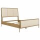 Arini 56-inch Queen Panel Bed Cream and Sand Wash