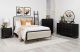 Arini 4-piece California King Bedroom Set Cream and Black
