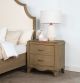 Revello 2-drawer Nightstand Bedside Table Washed Mango