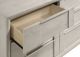 Farre 6-drawer Dresser with Mirror Washed Grey