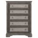 Cresswell 5-drawer Chest of Drawers Weathered Taupe