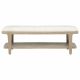 Lucaire Upholstered Bedroom Bench Sandstone