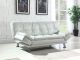 Dilleston Upholstered Tufted Convertible Sofa Bed White