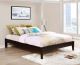 Hounslow Queen Universal Platform Bed Cappuccino