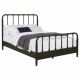 Rocco All Wood Water Pipe Open Frame Eastern King Bed Dark Bronze