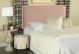 Gigi Upholstered Queen or Full Panel Headboard Blush