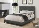 Boyd Upholstered Full Panel Bed Charcoal