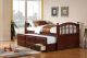 Norwood 3-drawer Twin Bed with Captains Trundle Chestnut